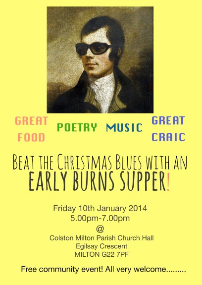 Early Burns Supper