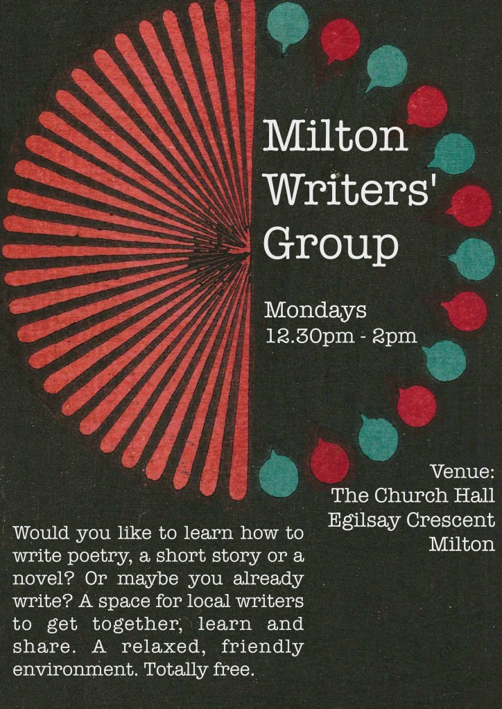 Milton Writers Group Poster